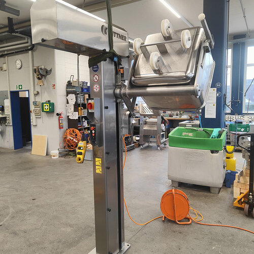 Lifting and tilting device, 300kg, H1200 mm, 35 degrees, right